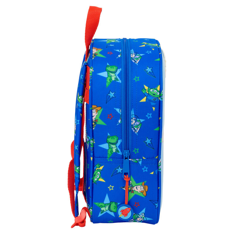 Mochila Good Vibes Toy Story Disney Pixar 27cm adaptável
