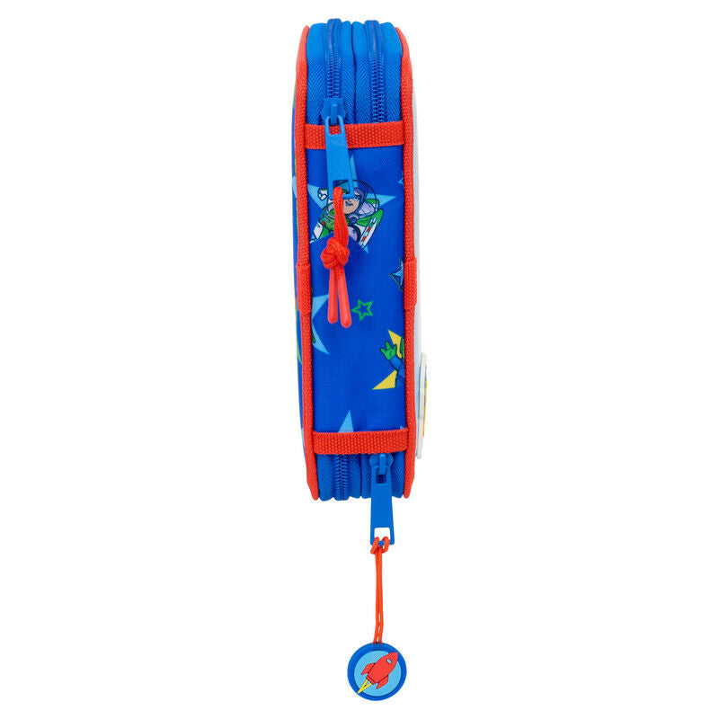 Estojo duplo Good Vibes Toy Story Disney Pixar com 29 peças