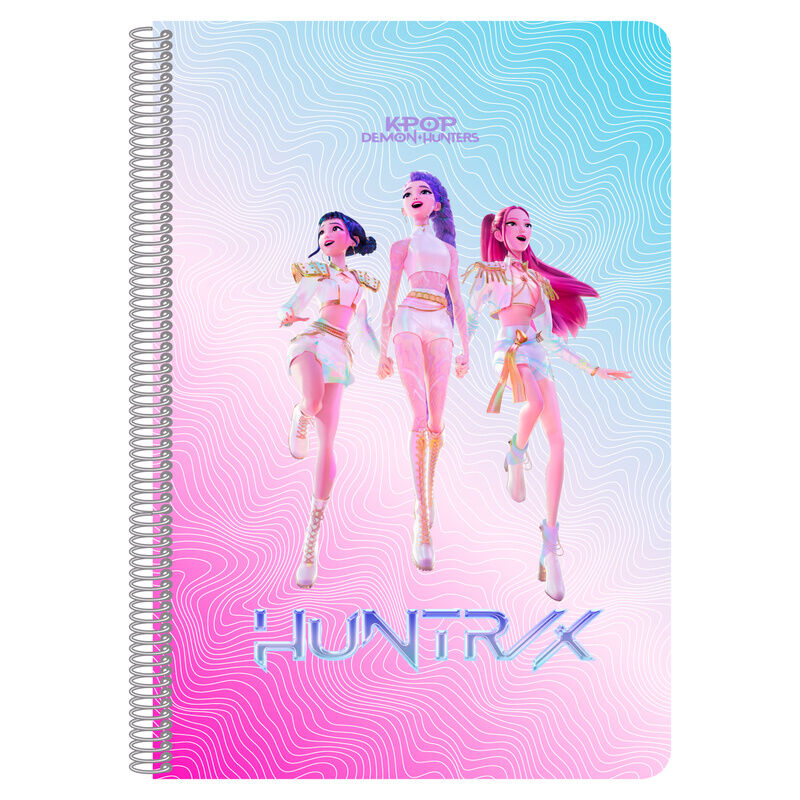 Caderno K-Pop Demon Hunters