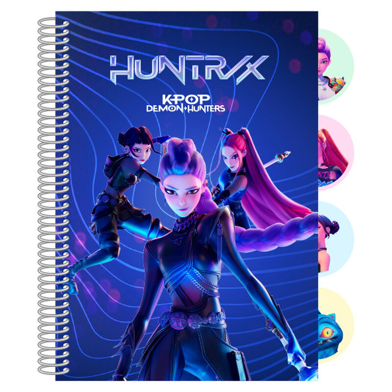 Caderno A5 K-Pop Demon Hunters