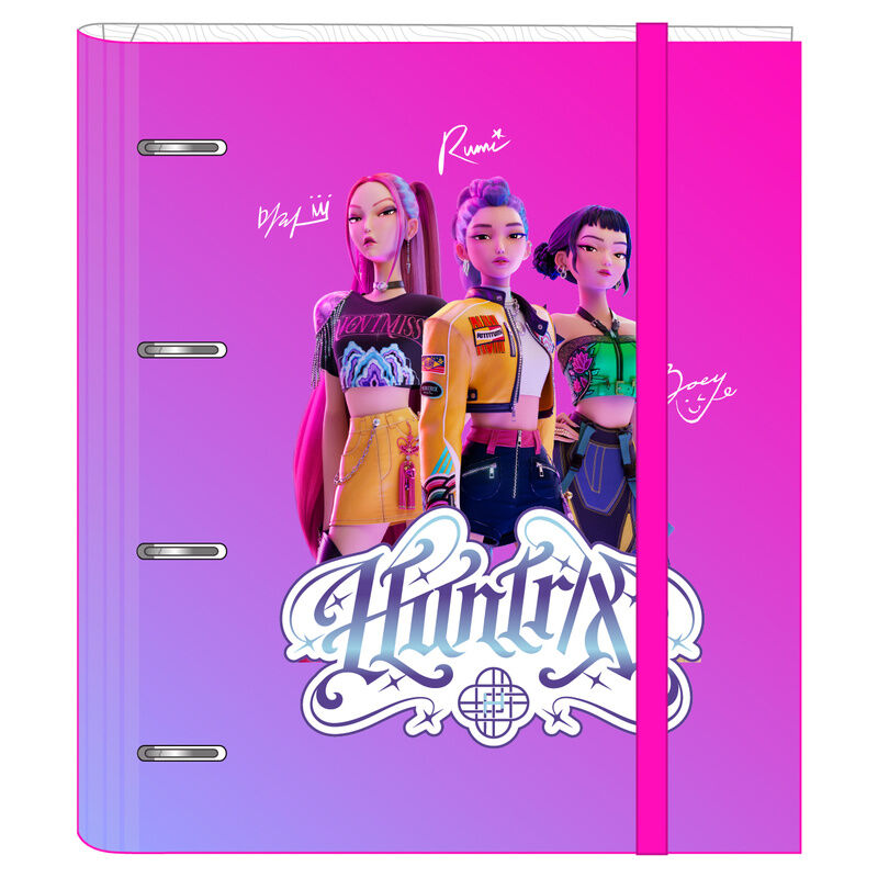 K-Pop Demon Hunters 4-ring Binder