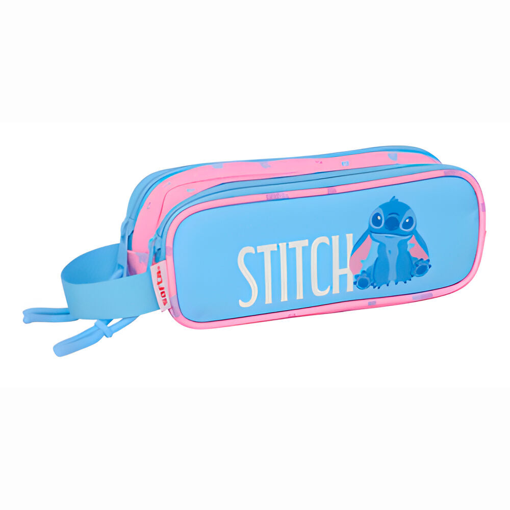 Estuche doble para lápices Disney Bright Stitch