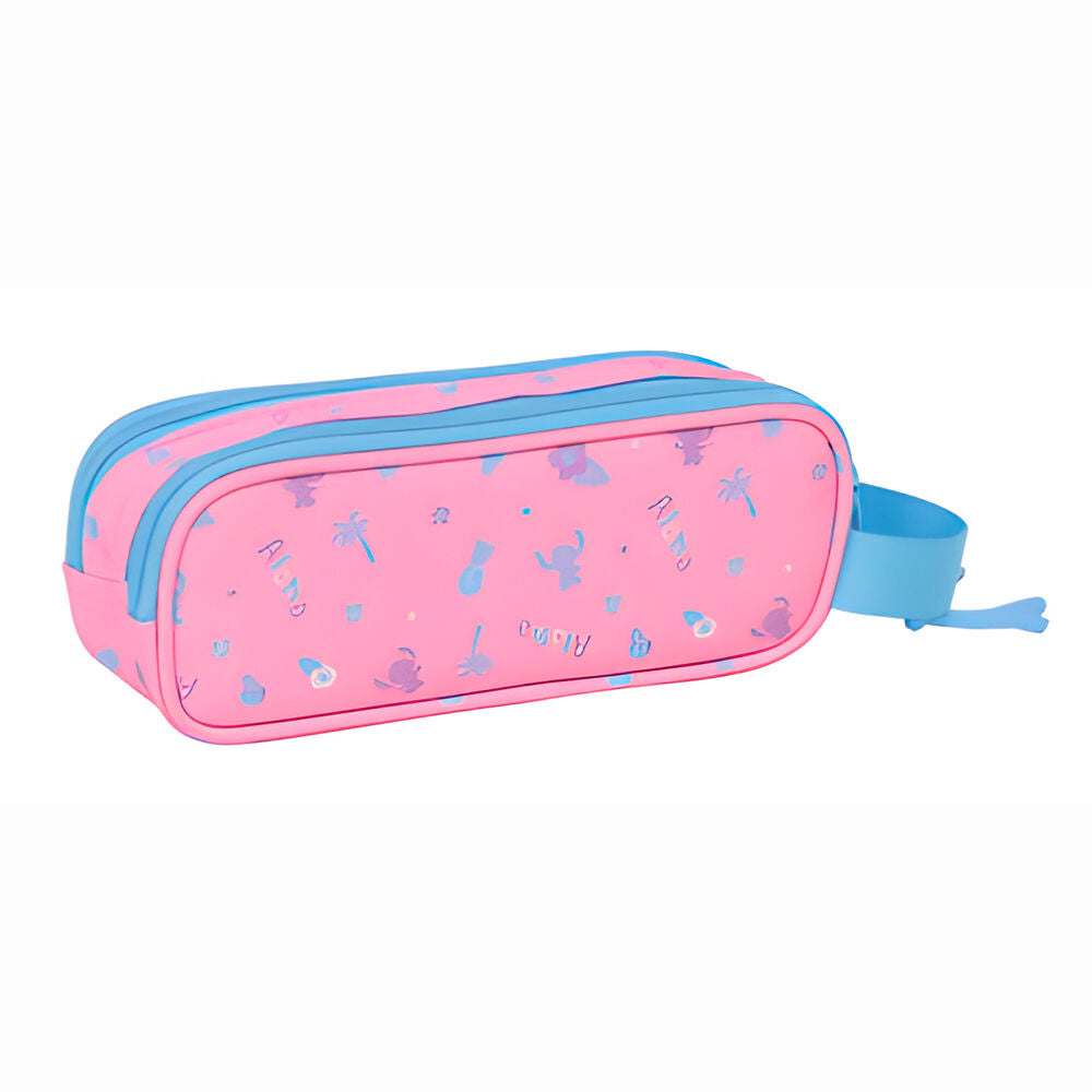 Estuche doble para lápices Disney Bright Stitch