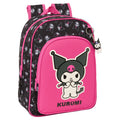 Mochila ajustable Kuromi Hello Kitty, 34cm.