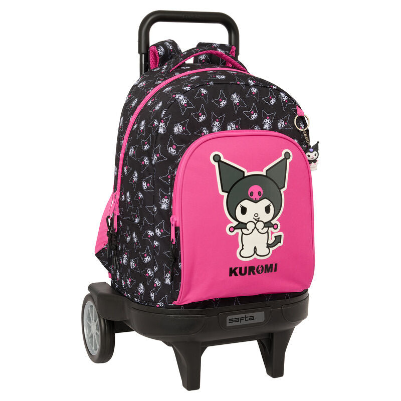 Trolley Compact Evolution Kuromi Hello Kitty 45cm