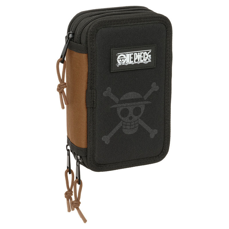 Estuche triple One Piece triple 37 piezas