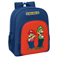 Mochila Mamma Mia Super Mario Bros 38cm adaptável