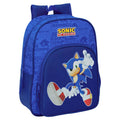 Mochila Sonic the Hedgehog 34cm adaptável