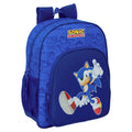 Mochila Sonic the Hedgehog 38cm adaptável