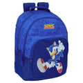 Mochila Sonic the Hedgehog 42cm adaptável