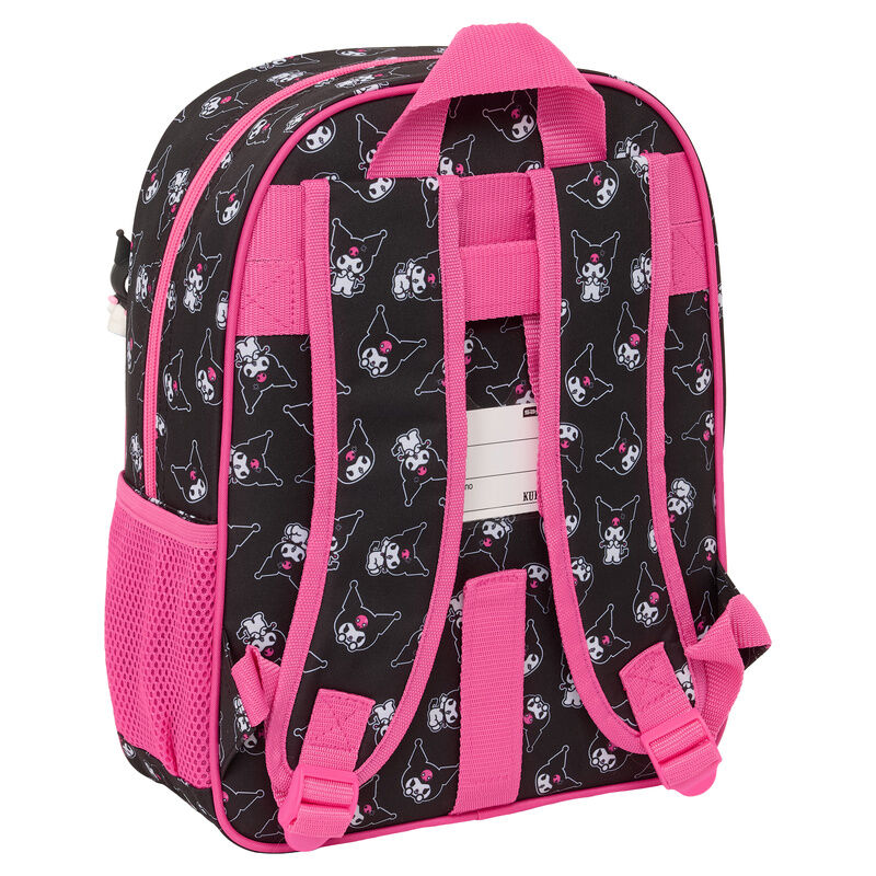 Mochila ajustable Kuromi Hello Kitty, 34cm.