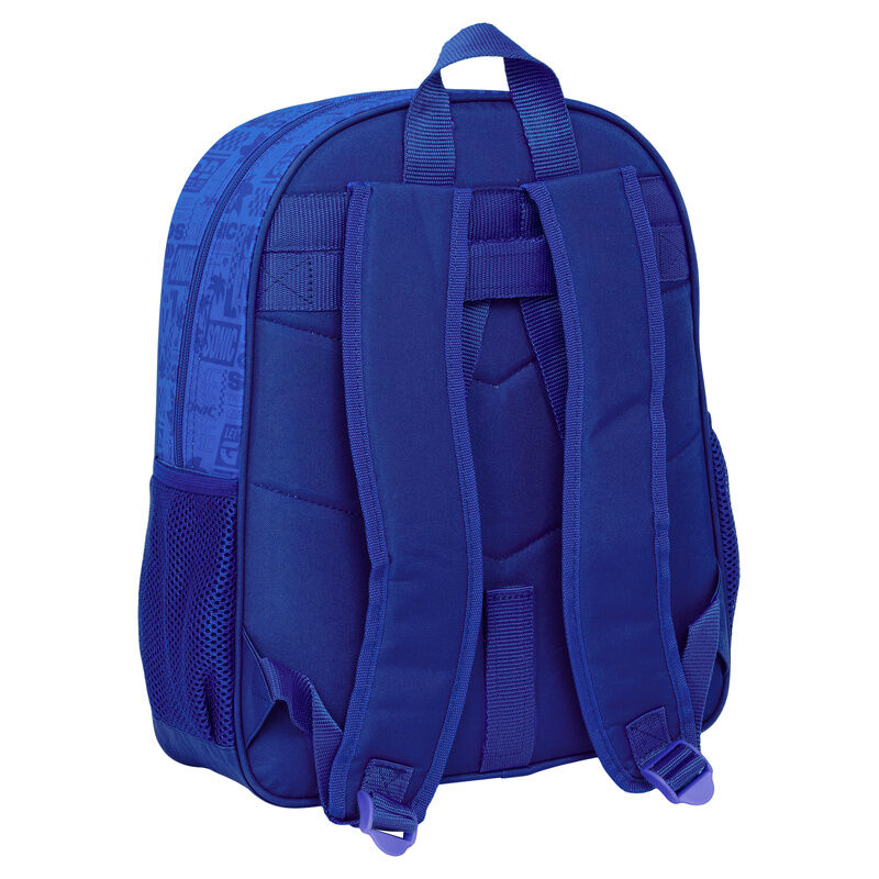 Mochila Sonic the Hedgehog 38cm adaptável