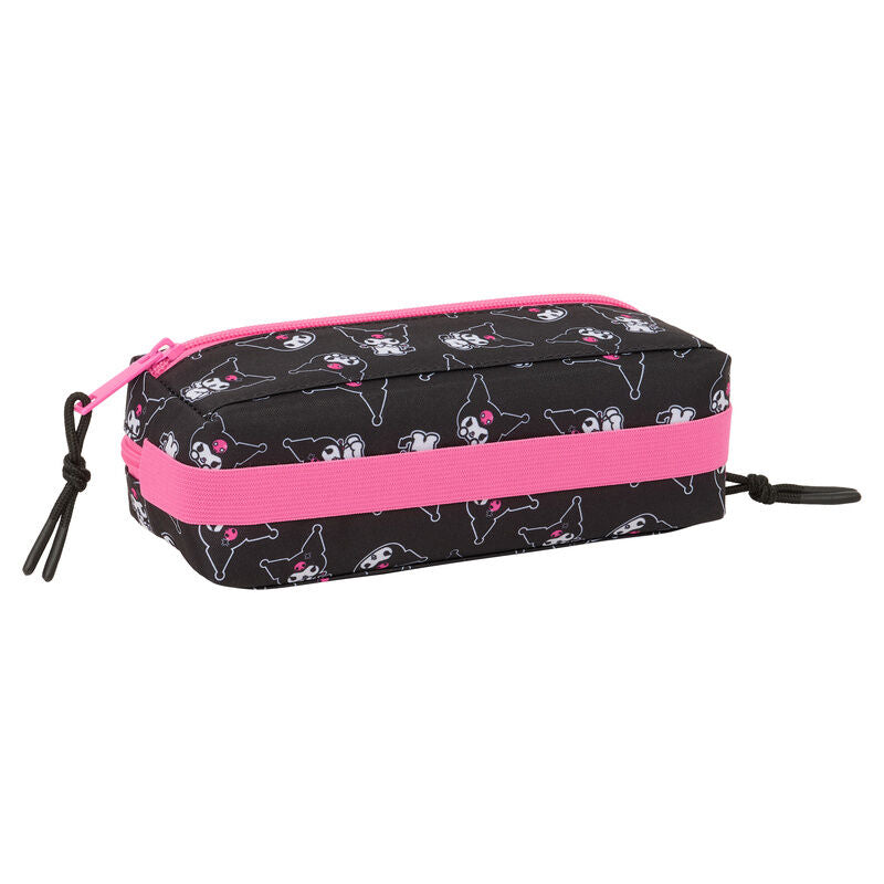 Triple pencil case Kuromi Hello Kitty
