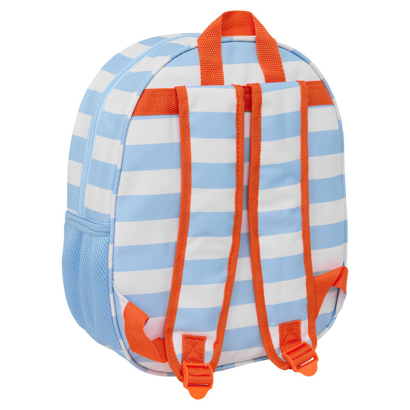 Mochila LED 3D Bluey, 33 cm