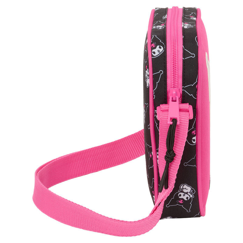 Bolsa de ombro Kuromi Hello Kitty