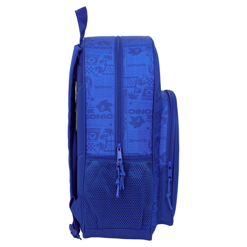 Mochila Sonic the Hedgehog 42cm adaptável