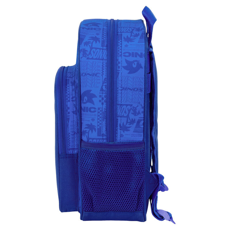 Mochila Sonic the Hedgehog 34cm adaptável