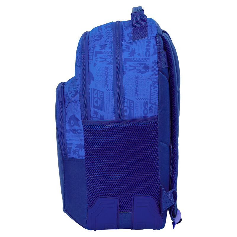 Mochila Sonic the Hedgehog 42cm adaptável
