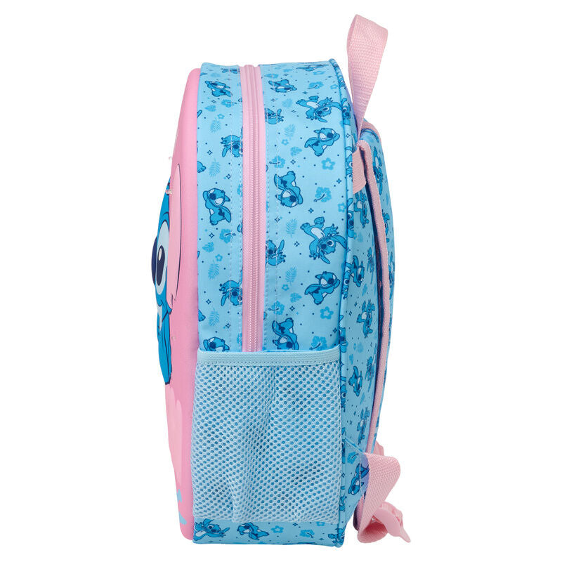 Mochila Disney Stitch con LED 3D de 33 cm