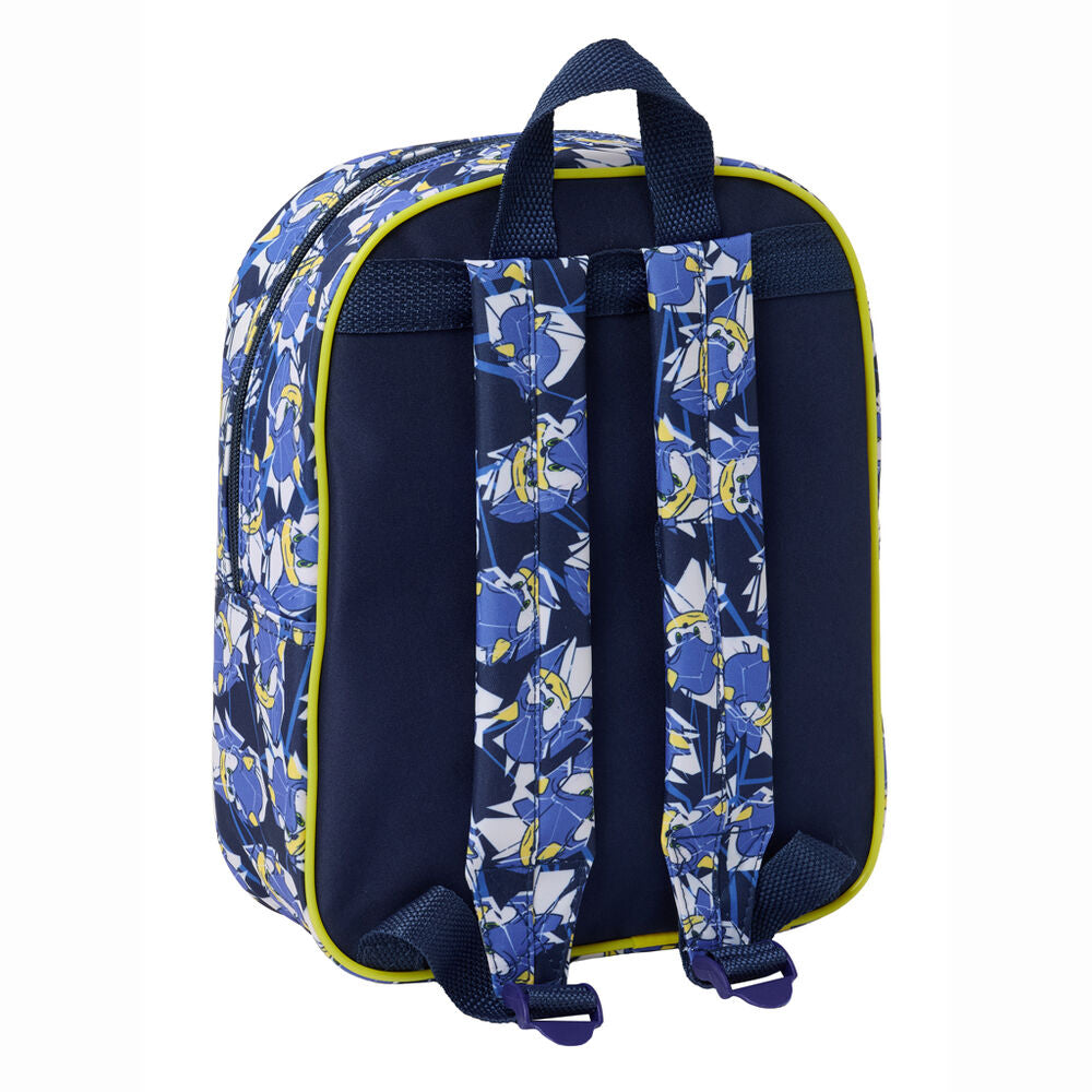 Mochila 3D City Sonic Prime de 27 cm