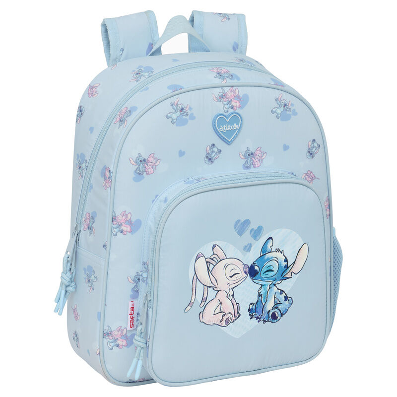Mochila Stitch Disney 34cm adaptável