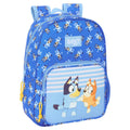 Mochila Let's Play Bluey 34cm adaptável