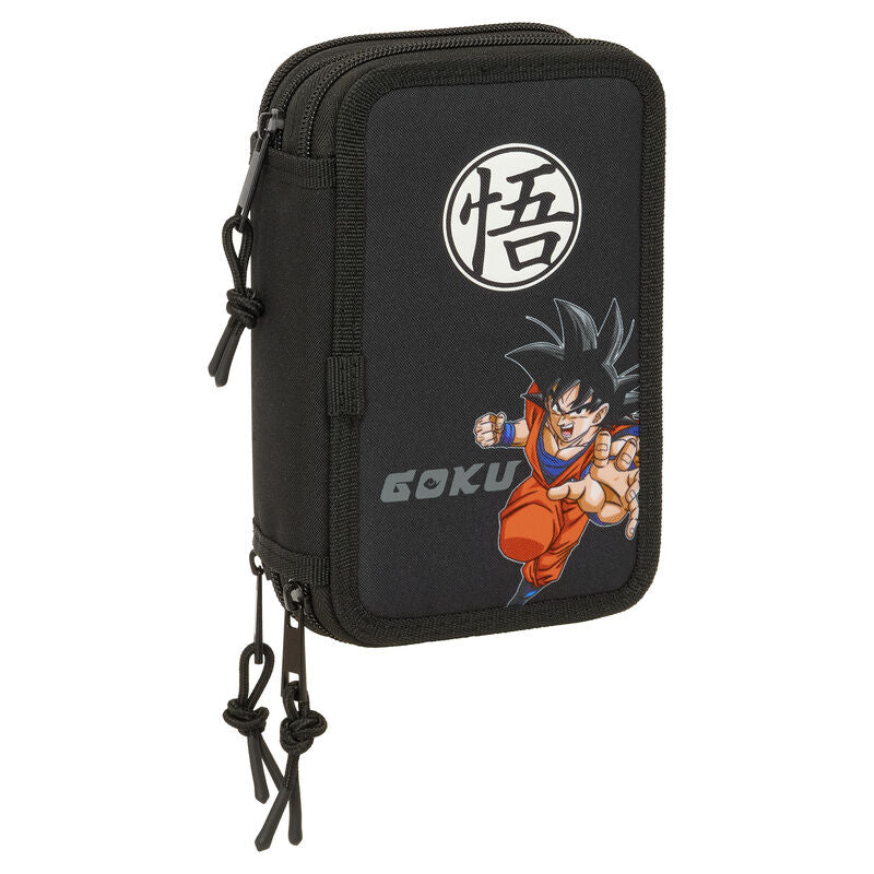 Estojo triplo Dragon Ball com 37 peças