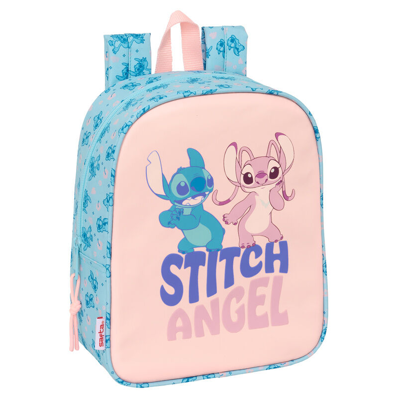 Mochila Ohana Stitch Disney 27cm adaptável