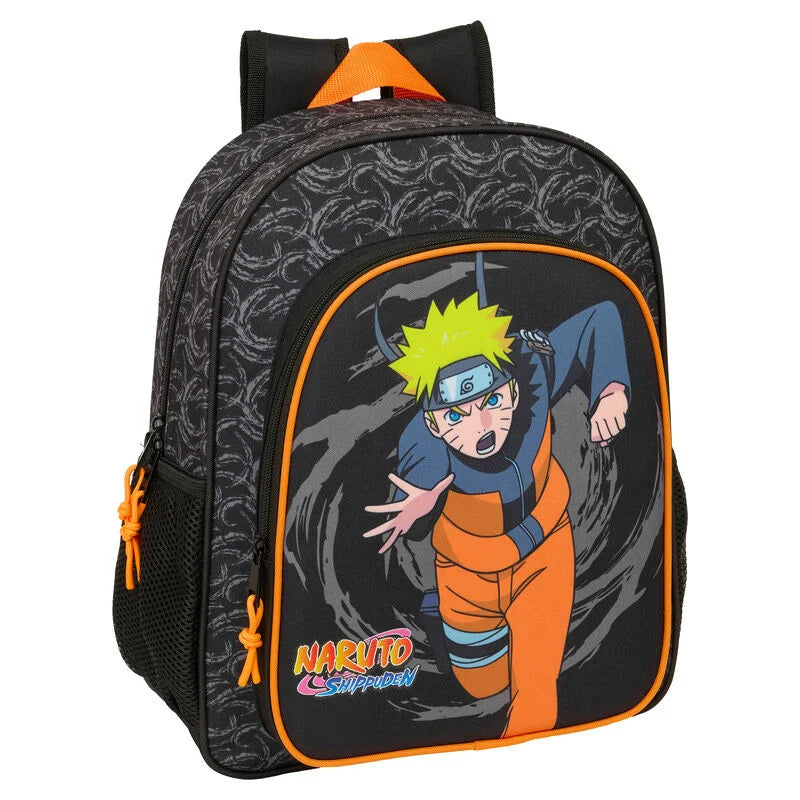 Mochila Naruto Shippuden 38cm adaptável
