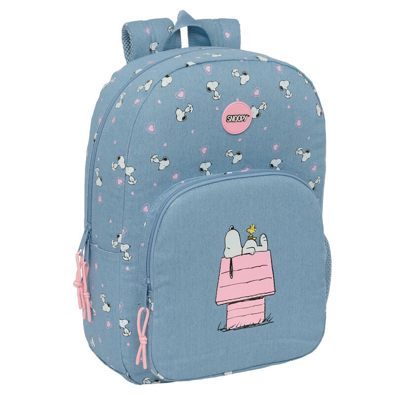 Mochila Snoopy Peanuts 46cm adaptável