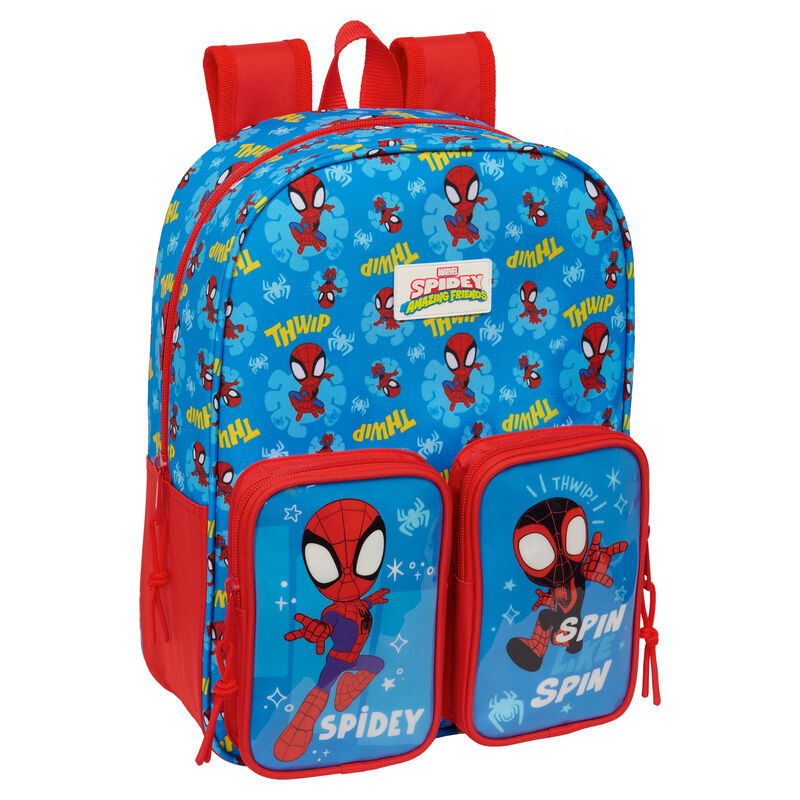 Mochila Spidey Marvel 34cm adaptável