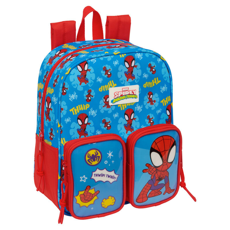 Mochila Spidey Marvel 27cm adaptável