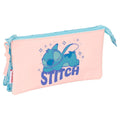 Estojo triplo Ohana Stitch Disney