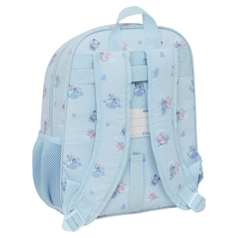 Mochila Stitch Disney 34cm adaptável