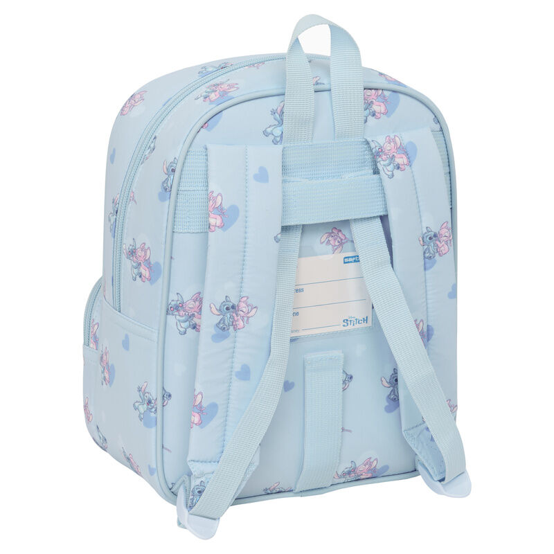 Mochila Disney Stitch 27cm adaptable