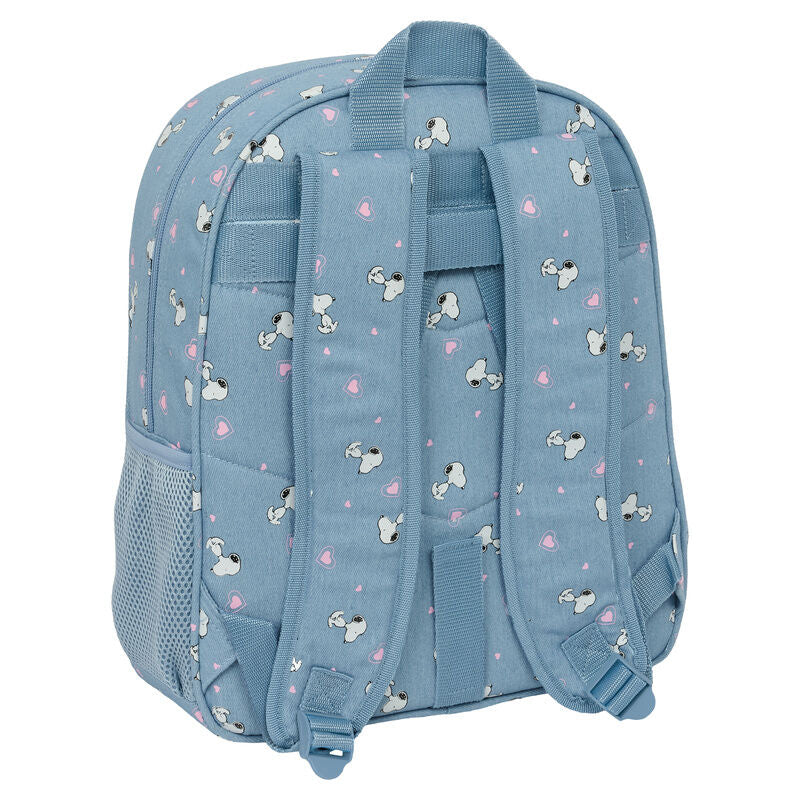 Mochila Snoopy Peanuts 38cm adaptável