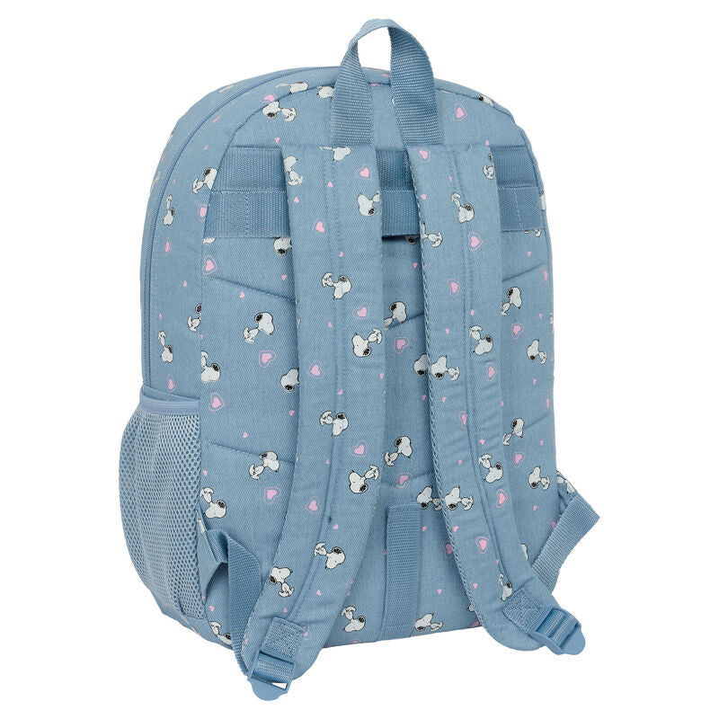 Mochila Snoopy Peanuts 46cm adaptável