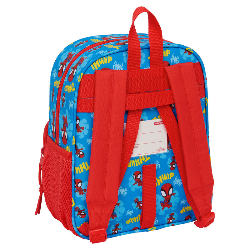 Mochila Spidey Marvel 27cm adaptável