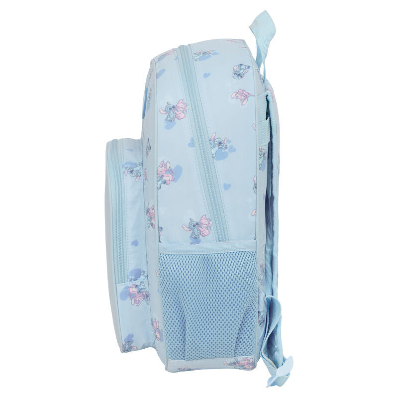 Mochila Stitch Disney 34cm adaptável