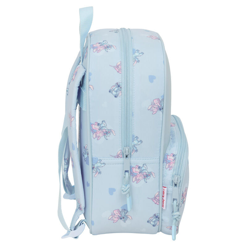 Mochila Disney Stitch 27cm adaptable