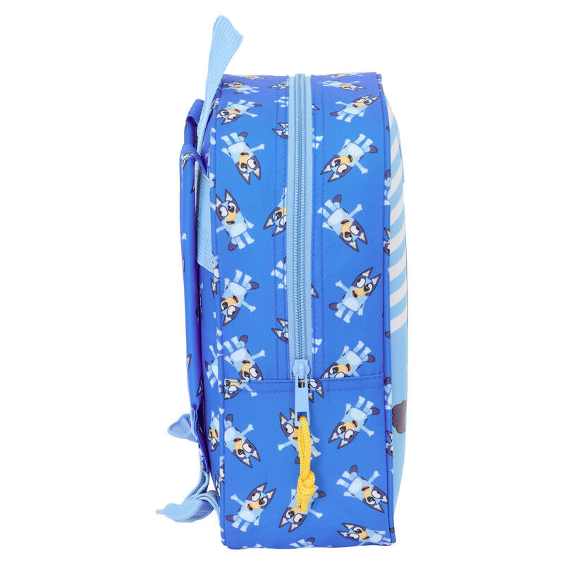 Mochila Let´s Play Bluey 27cm adaptável