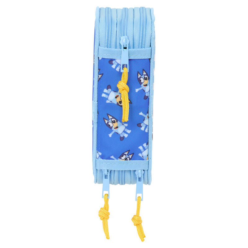 Estuche triple Let's Play Bluey con 37 piezas