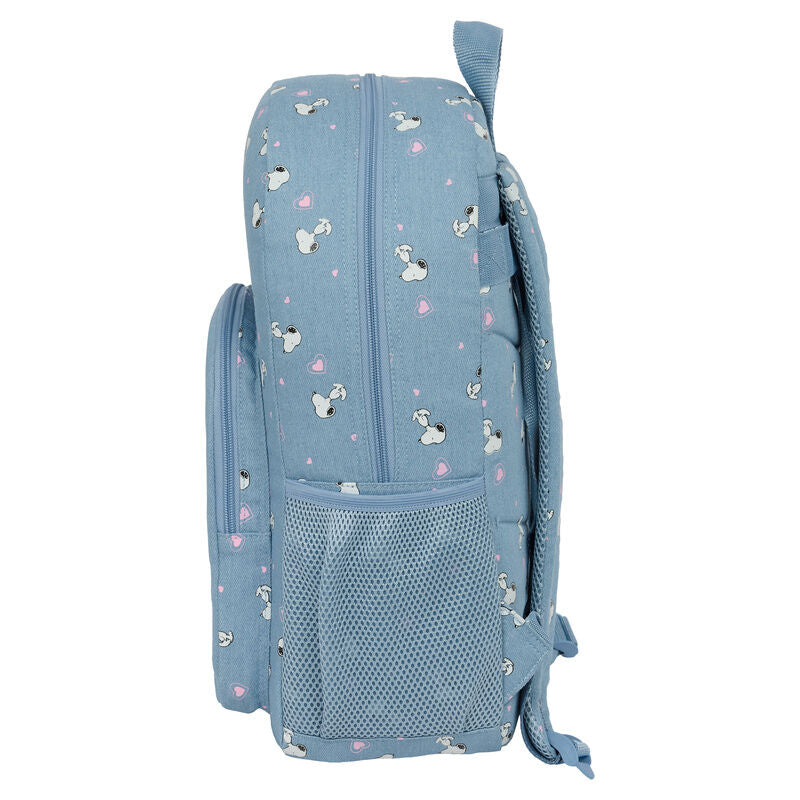 Mochila Snoopy Peanuts 46cm adaptável