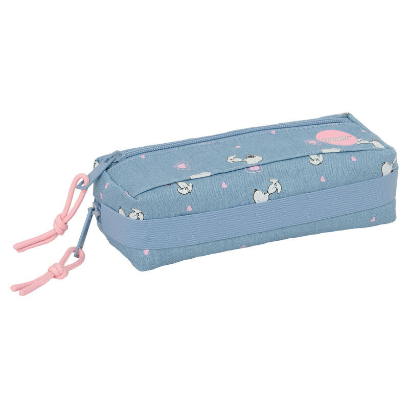 Estojo triplo Snoopy Peanuts