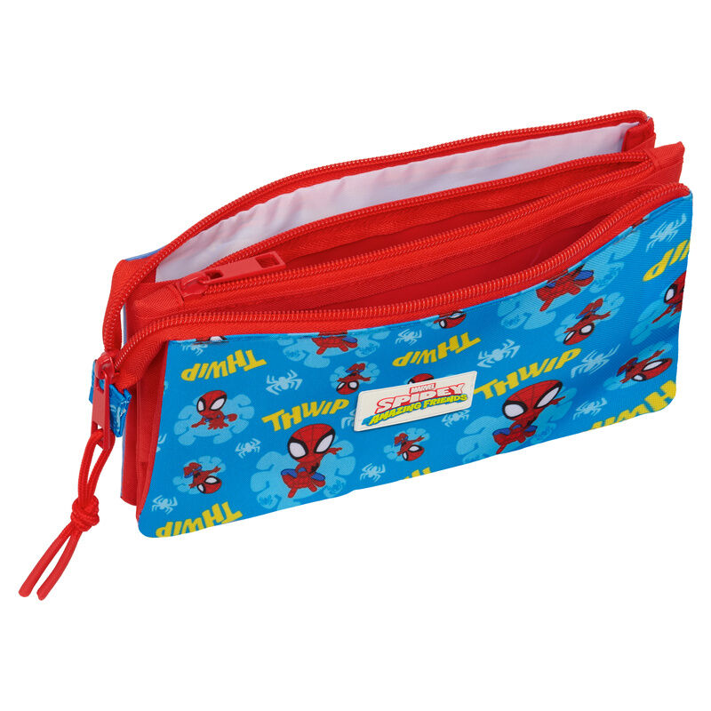 Estojo Triplo Spidey Marvel