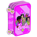 Estojo triplo Barbie