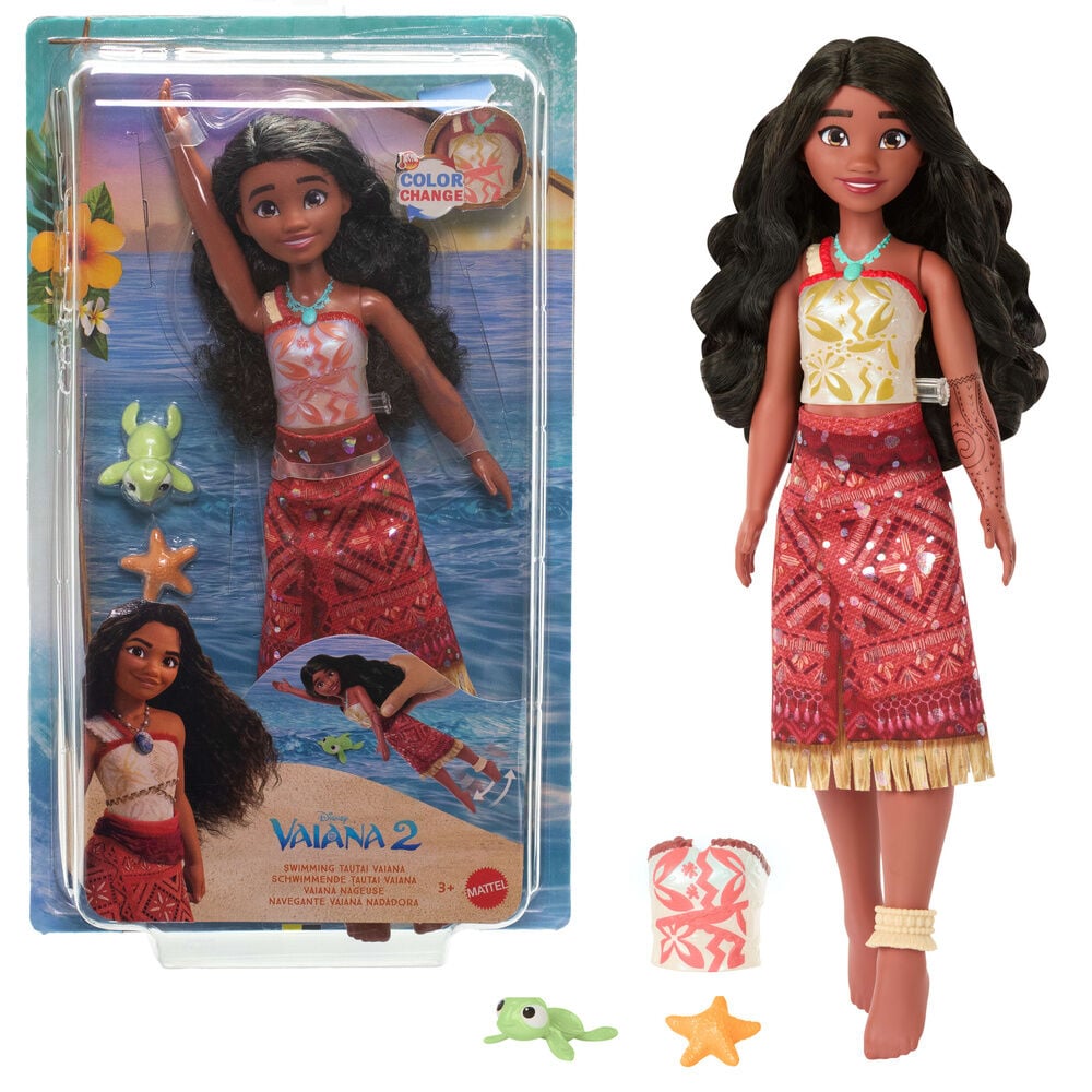 Boneca Vaiana Nadadora Vaiana / Moana Disney