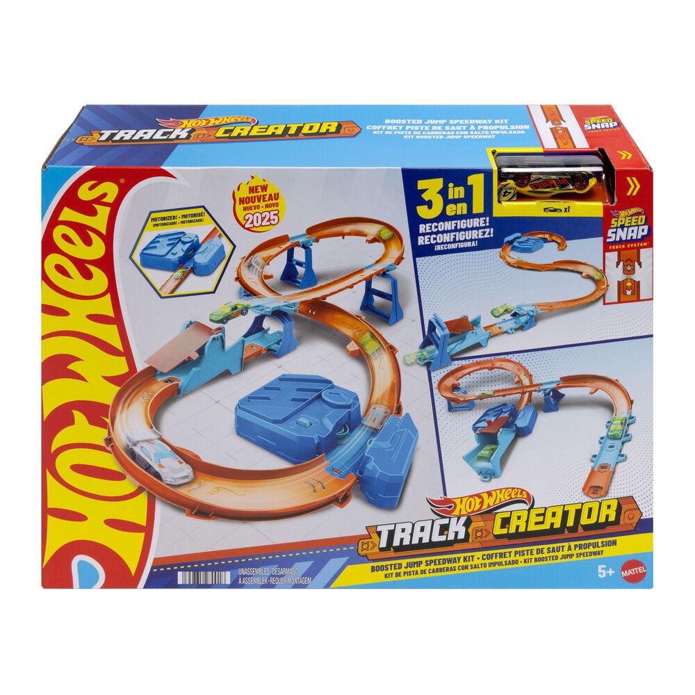Pista de Corridas Super Salto Hot Wheels