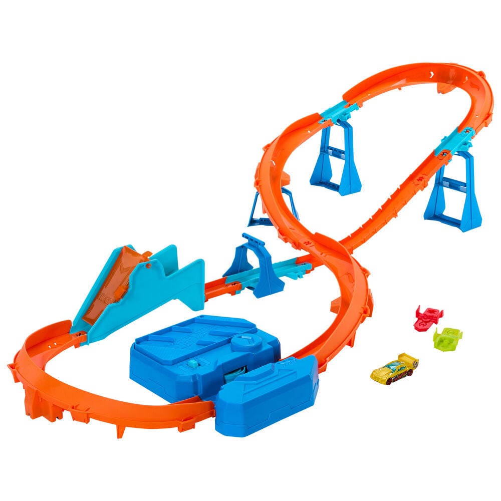 Pista de Corridas Super Salto Hot Wheels
