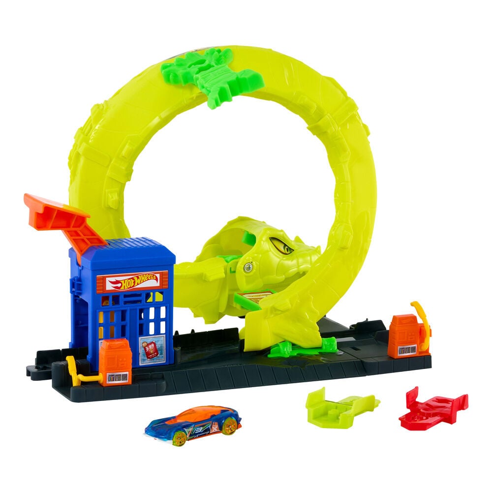 Pista City Ataque Espiral da Serpente Hot Wheels